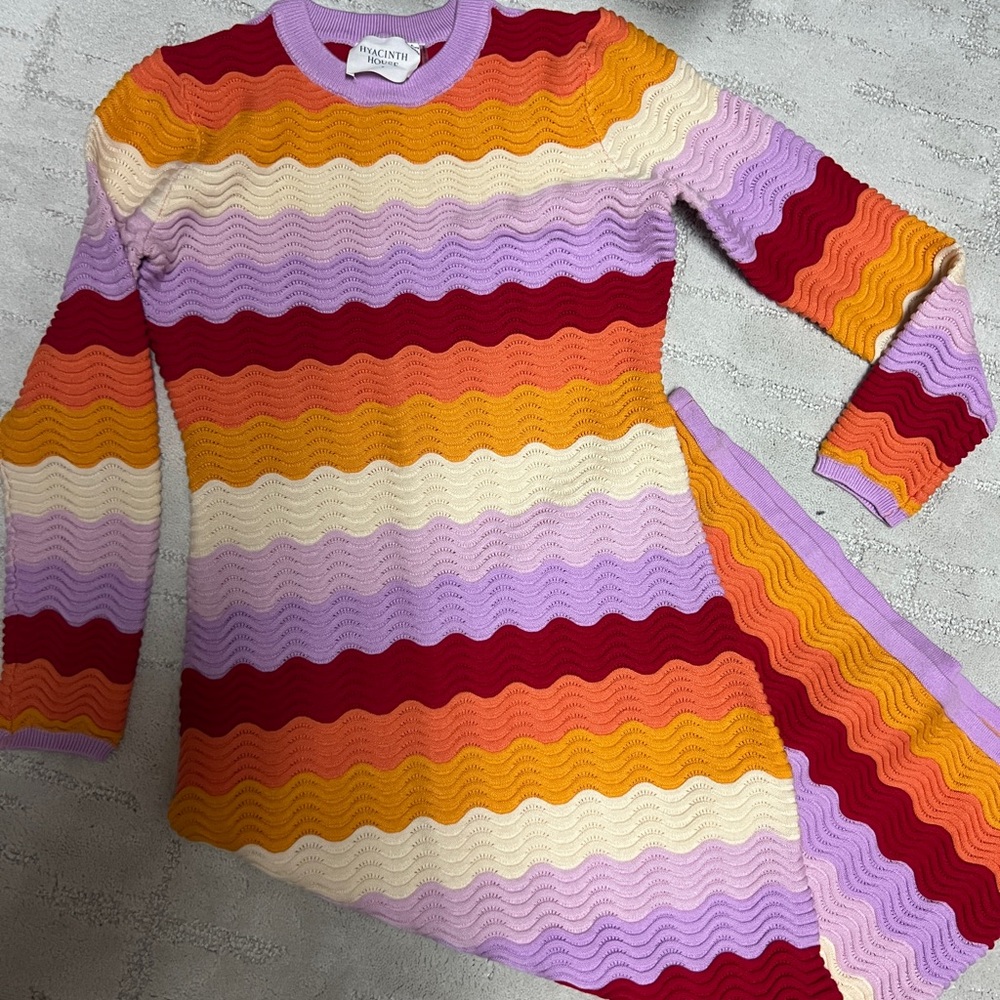 Colorful Striped Maxi Dress - Picture 3 of 5
